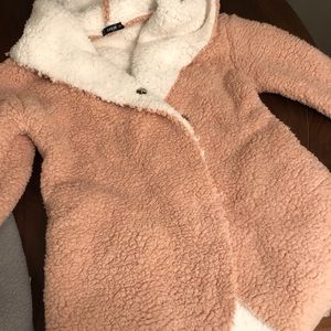 Shein furry coat